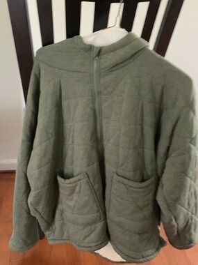 Arizona Jean Company Olive Quilted Hooded Jacket